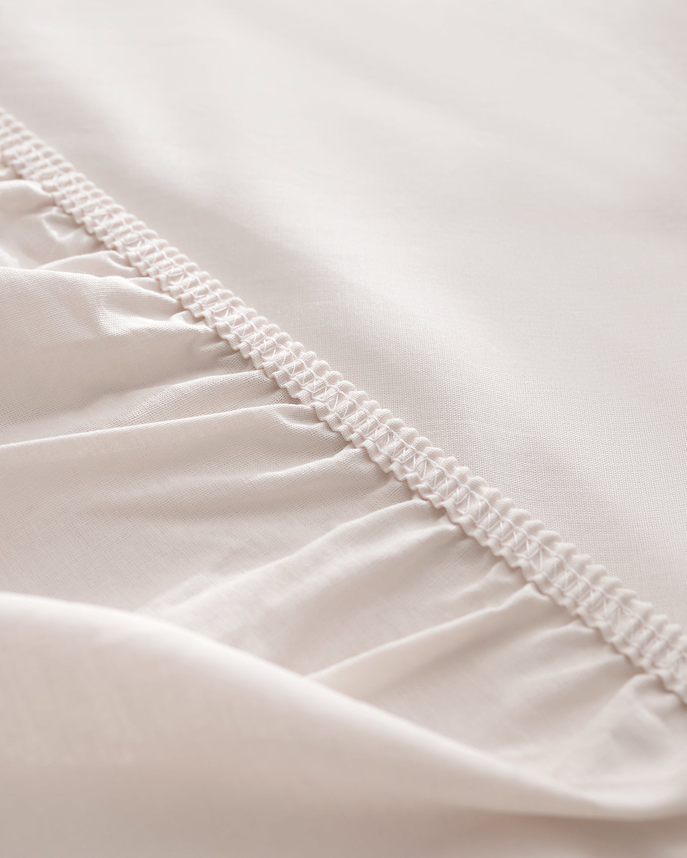 Manon Double Fitted Sheet - 100% Cotton Ranforce Bedding