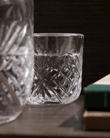 Clear Glass Bedside Carafe - Elegant & Functional Design