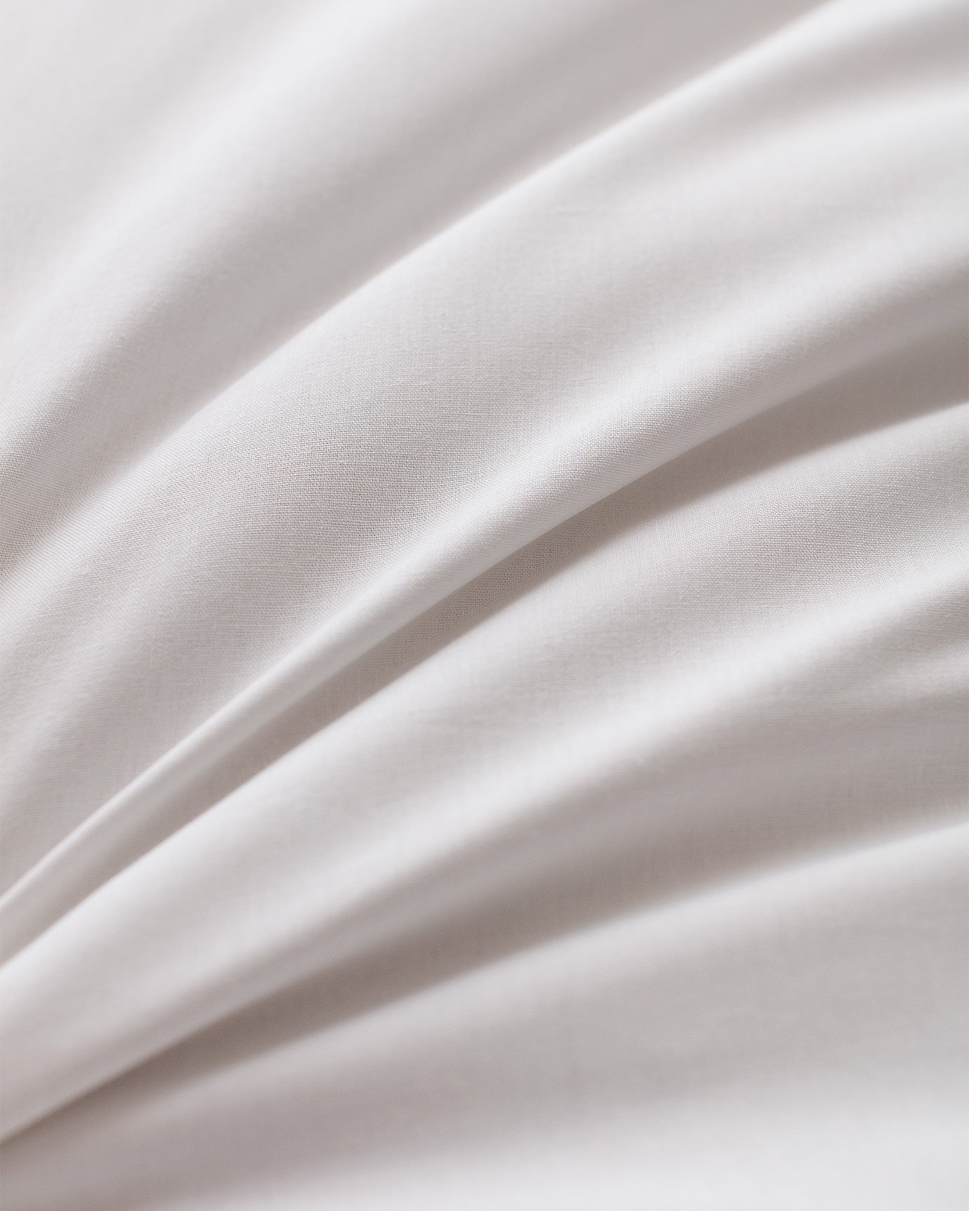 100% Cotton Double Size Duvet Cover Set - White & Powder Pink