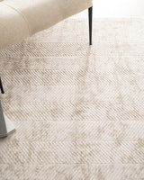 Eze Pattern Earth Tone Area Rug for Living Room - Brown