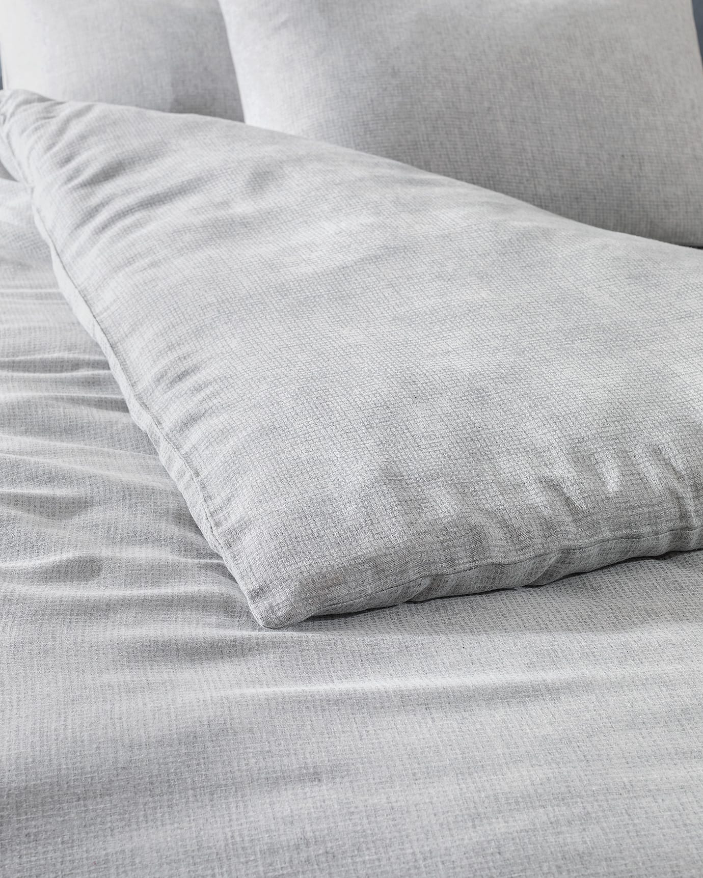 Viscose Blend Double Duvet Cover Set - Jacquard Weave Design