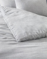 Viscose Blend Double Duvet Cover Set - Jacquard Weave Design