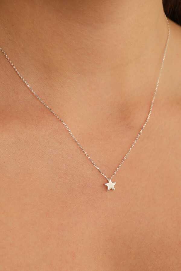 Premium Sterling Silver Delicate Star Necklace