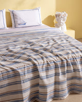 100% Cotton Single Pique Bedding Set - Textured Weave Design