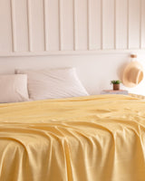 Porcelain Tea Set for Two - Mathilda Collection Yellow Accent