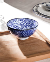 Premium New Bone China Soup Bowl - Rêve Bleu Drancy Aesthetic
