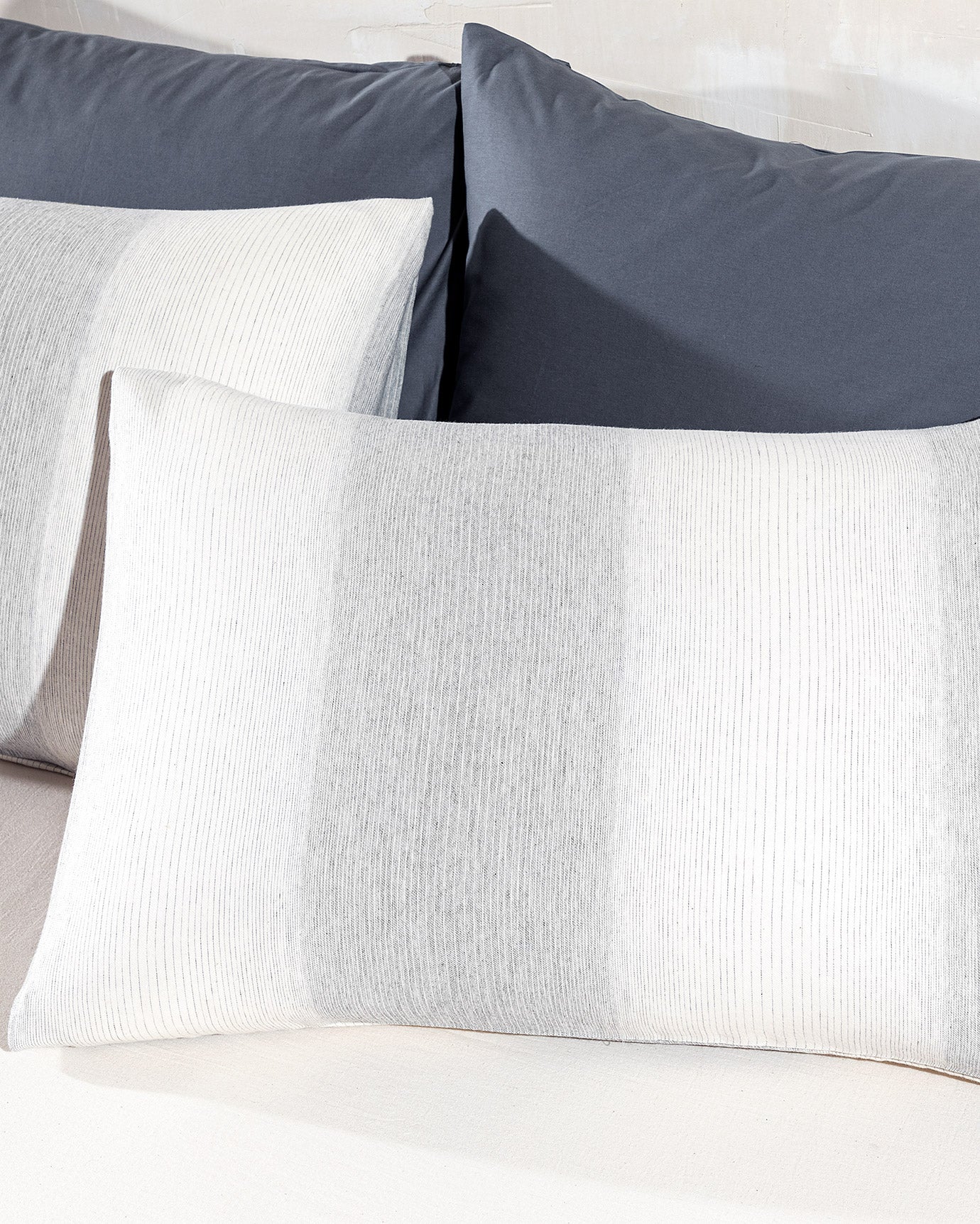 Viscose Blend King Size Duvet Set - Subtle Textured Weave