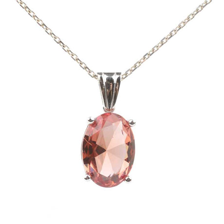 Premium 925 Sterling Silver Oval Zultanite Necklace