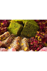 Luxury Vegan Rose Petal Pistachio Turkish Delight