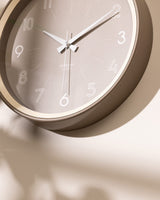 Plastic Wall Clock - Elara Modern Minimalist Home Decor Accent