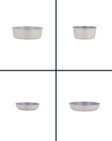 9 Piece Cookware Set - Soft Ecru Kitchen Pots & Pans
