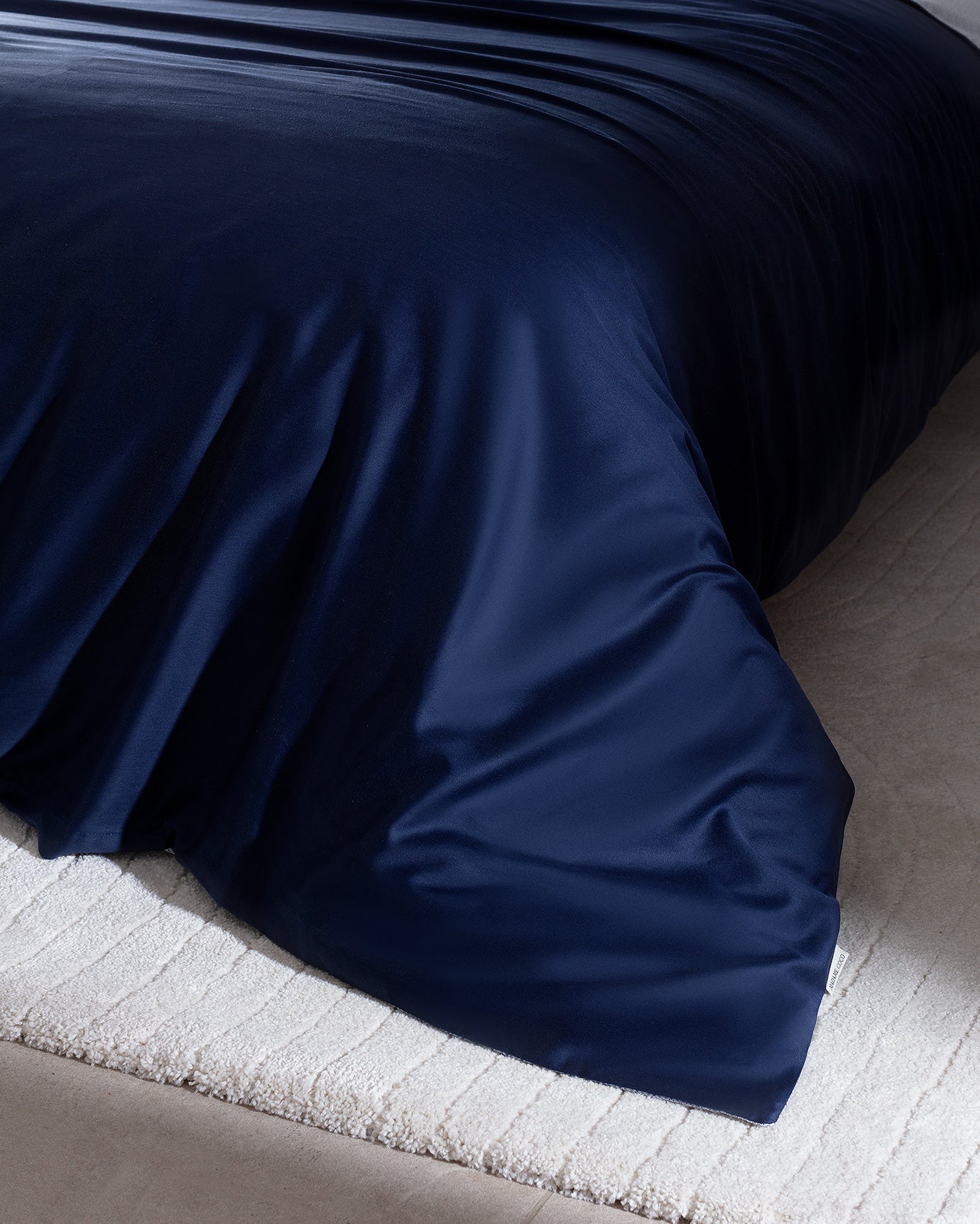 100% Cotton Sateen Double Duvet Cover Set - Printed Design