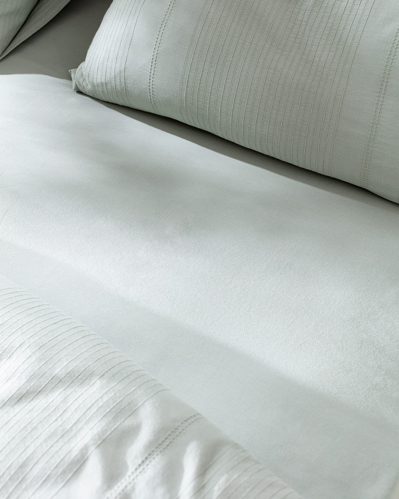 100% Cotton Single Duvet Cover Set - Rosalie Textured Weave