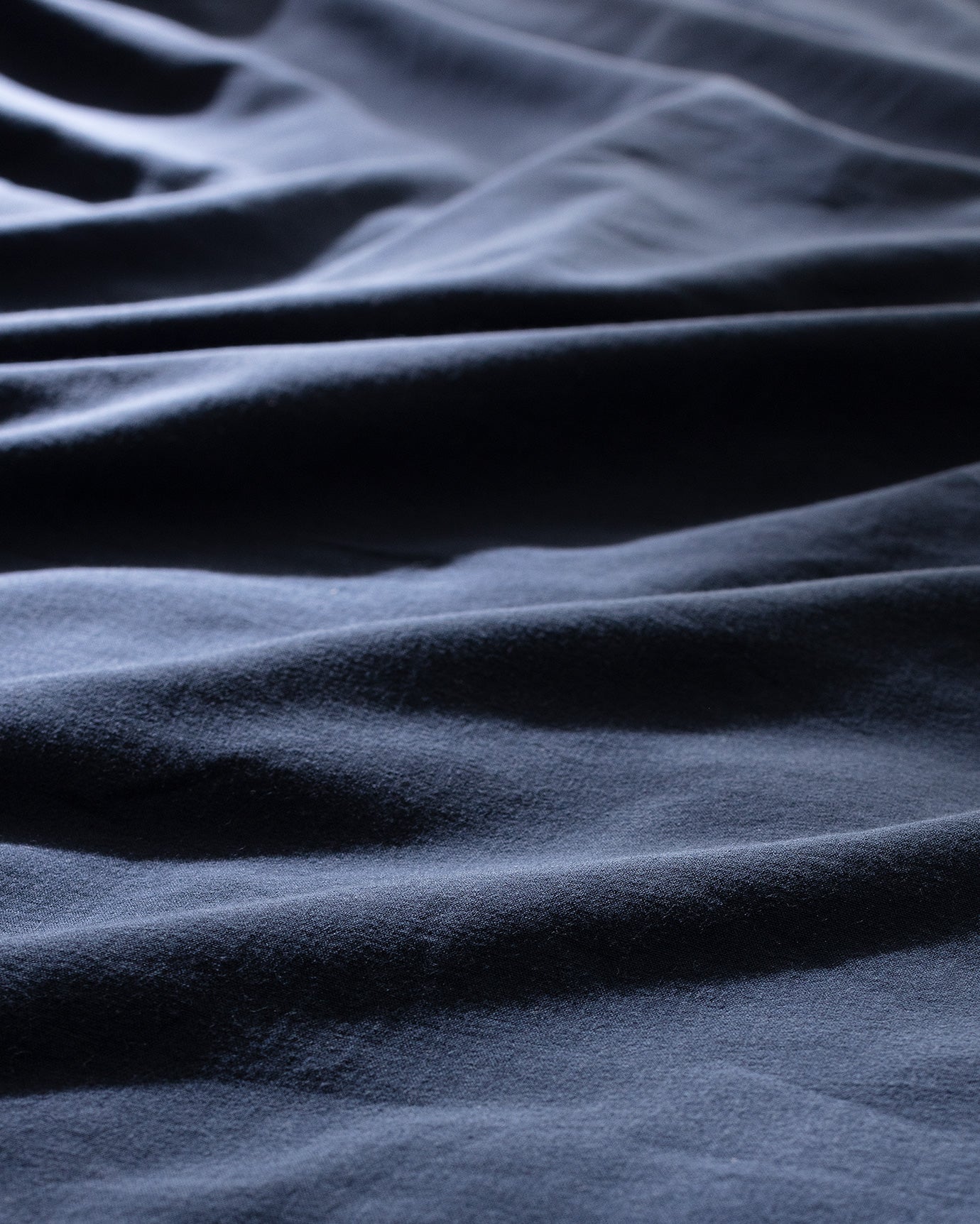 100% Cotton Single Duvet Cover Set - Washed Finish with Tie Details