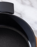 Titanium Non-Stick Shallow Casserole Pot, Black, 26 cm