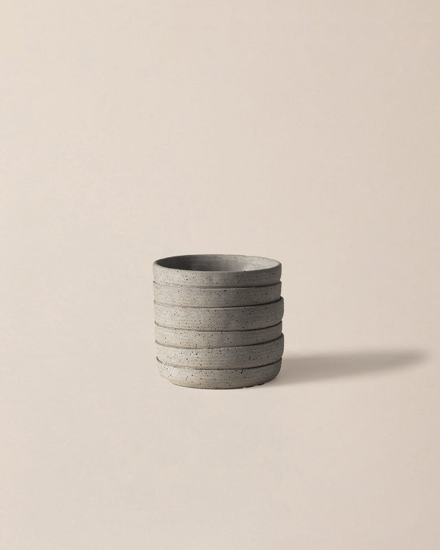 Cement Planter - Modern Soft Grey Aesthetic