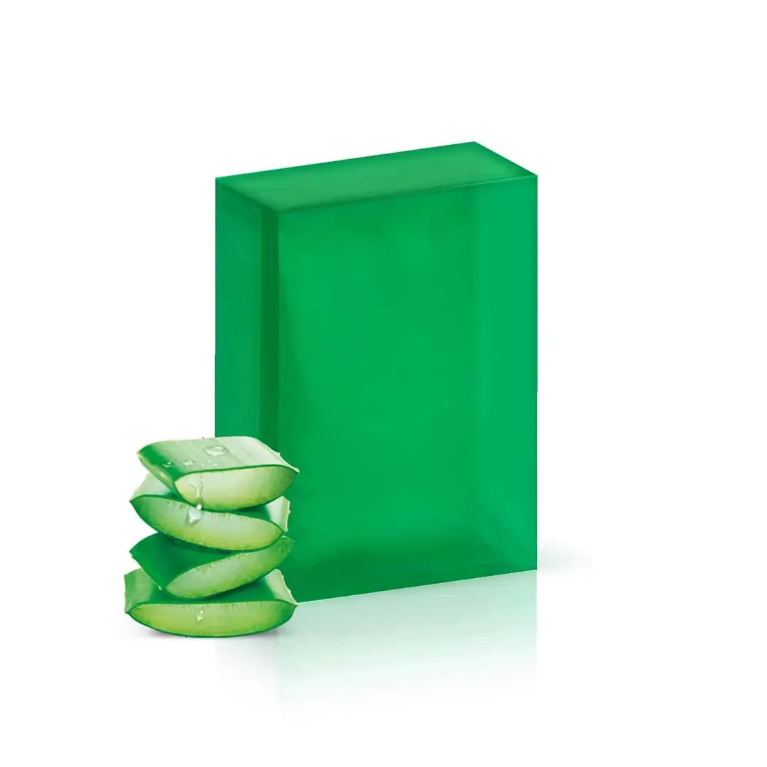 Natürliches handgemachtes Aloe-Vera-Seifenstück 3er-Pack, je 150g