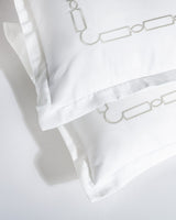 Sateen Cotton Family Duvet Set - Embroidered Yacht Collection