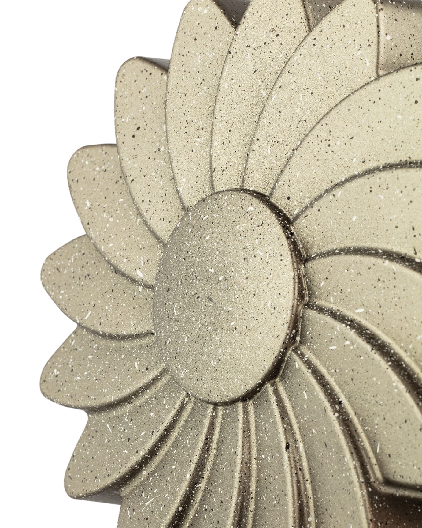 Non-Stick Fluted Cake Pan - Taupe for Easy Release Baking