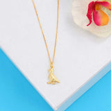Exquisite 925 Sterling Silver Duck Charm Necklace