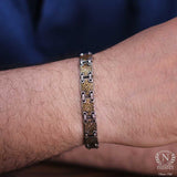 Premium 925 Sterling Silver Bronze Antique Design Bracelet