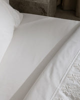 Ensemble de housse de couette brodée 100 % coton taille King Size