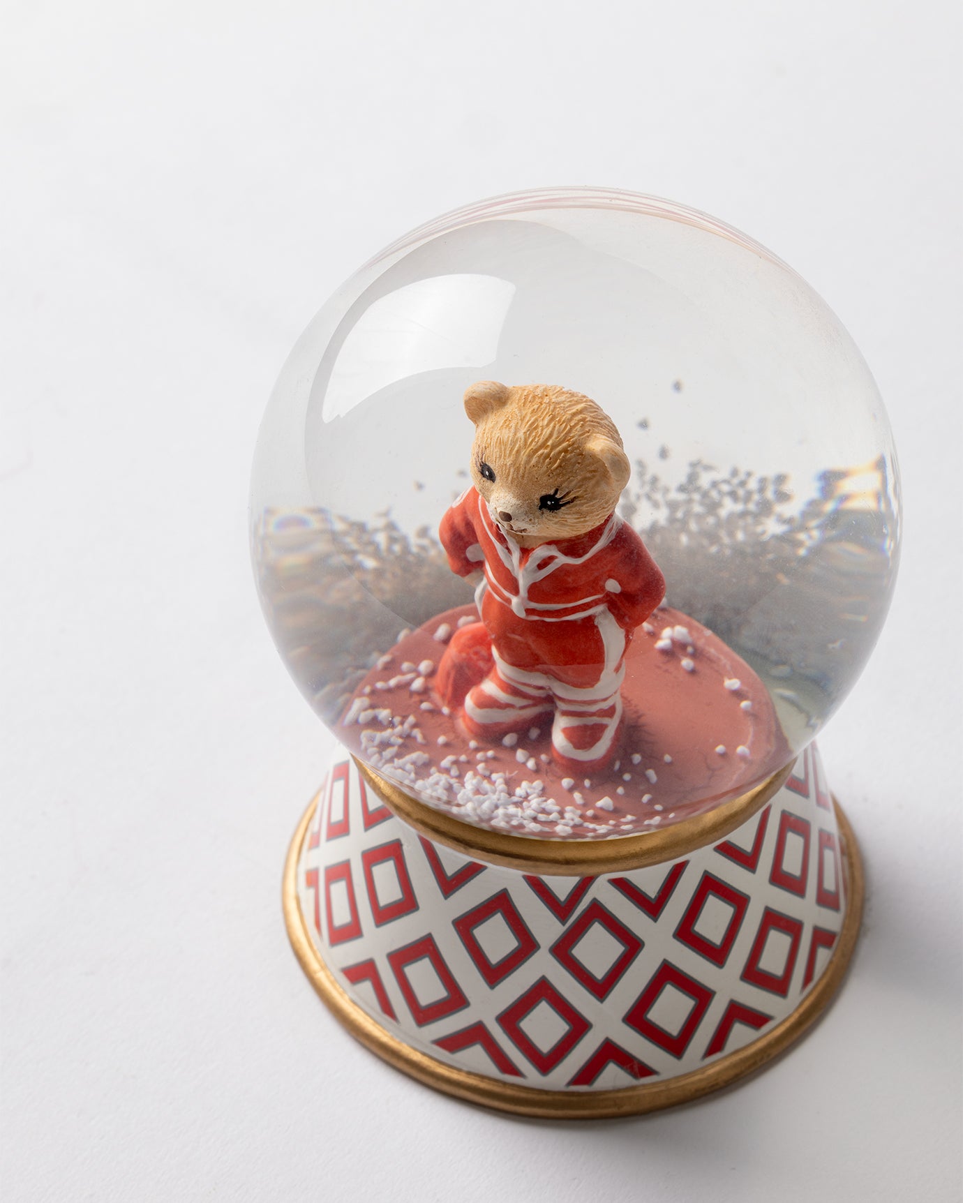 Jolie Bear Snow Globe - Charming Home Decor & Collectible