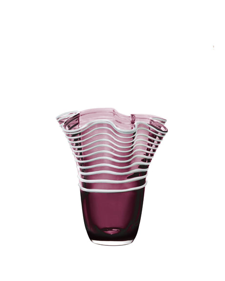 Honfleur Handcrafted Glass Vase - Unique Artisan Design