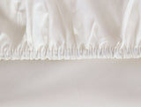 100% Cotton Ranforce Fitted Sheet - Soft & Durable King Size