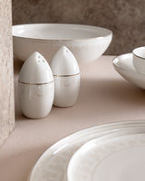 Fine Bone Porcelain 6-Person Dinner Set - Timeless Elegance