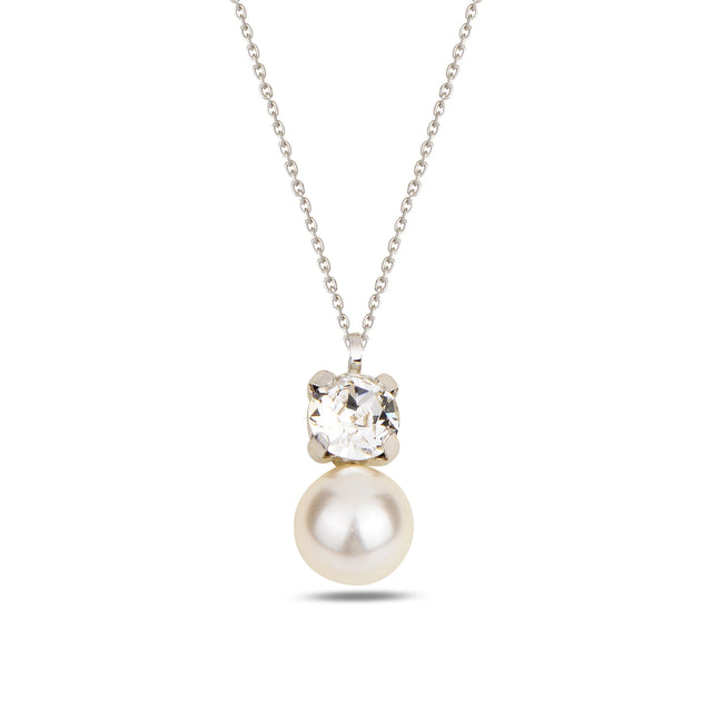 Classic Solitaire Pendant Necklace - Elegant & Timeless Shine