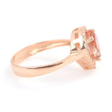 925 Sterling Silver Zultanite Teardrop Halo Ring - Color Change Gemstone