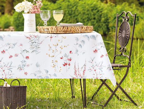 Gemma PVC Tablecloth - Waterproof & Easy Clean Dining Table Protector