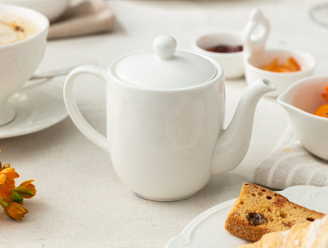New Bone China Creamer - Elegant White Design