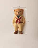 Cute Cream Cookie Bear Refrigerator Magnet