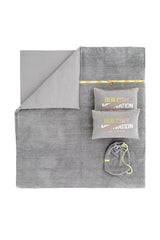 Set copripiumino singolo Coverme Motivation con coperta Sherpa