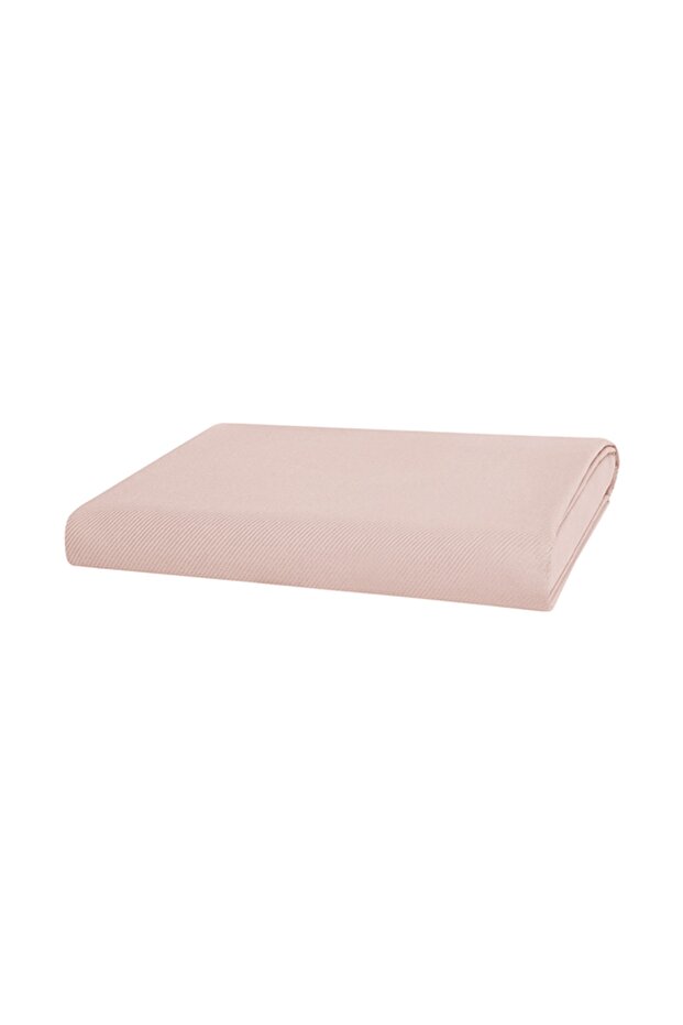 Anders Double Bamboo Cotton Pike - Powder Pink, 200x220 cm
