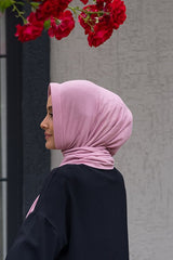 Ready-to-Wear Jersey Shawl - Easy-Style Rose Pink