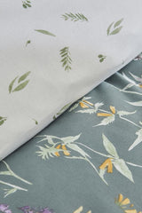 Evergreen Single Duvet Cover Set - 100% Cotton
