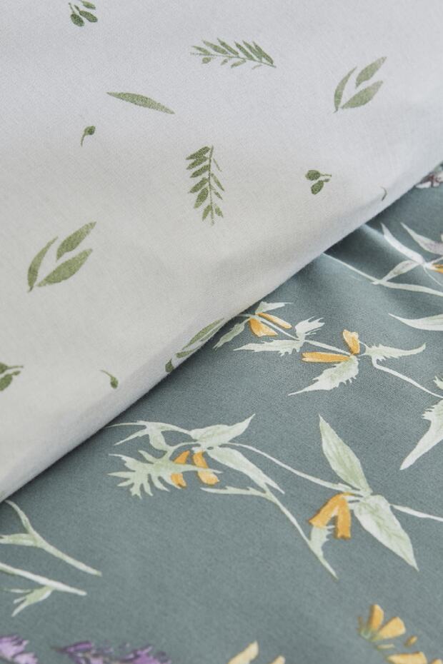 Evergreen Single Duvet Cover Set - 100% Cotton