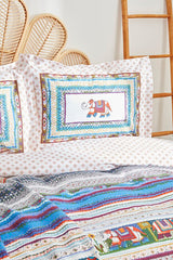 Perez Single 100% Cotton Duvet Cover Set with Pique
