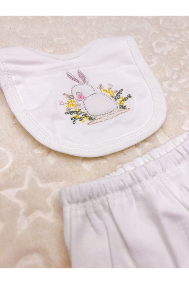 Newborn 5-Piece Bunny Bodysuit Set - Hospital Exit Collection