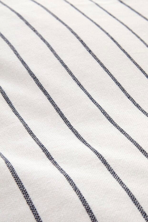 Luis Double Peshtemal Bedspread - Orange Stripes, 180x220 cm