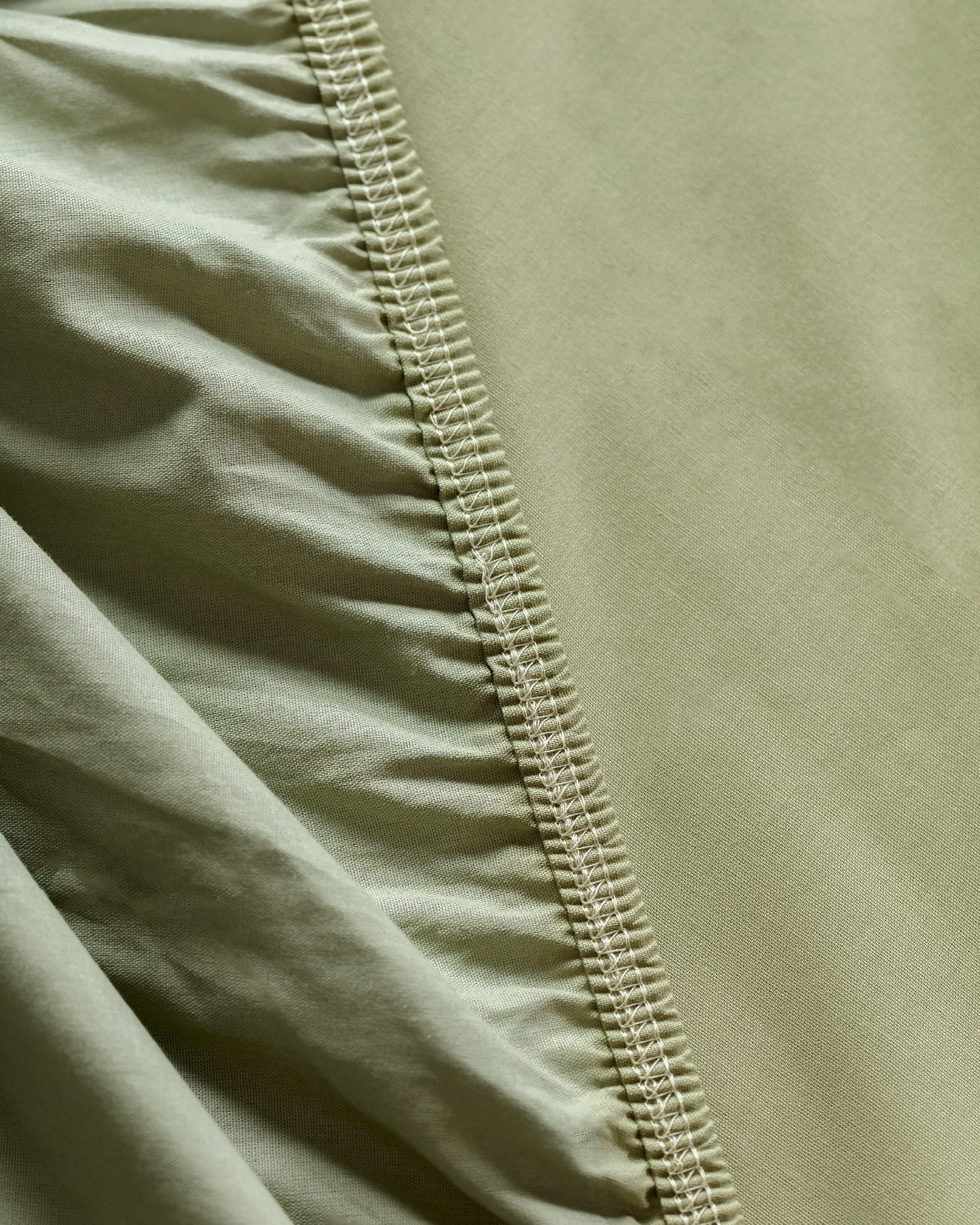 King Size 100% Cotton Ranforce Fitted Sheet Set, Soft & Breathable Bedding