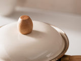Durable Non-Stick Saucepan with Lid - Versatile Small Cooking Pot