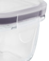 3-Piece Square Mini Food Storage Container Set - 150ml