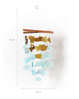 Artisanal Wooden Wind Chime - Pauline's Garden Serenity