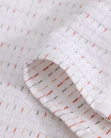 Cotton Blend 4-Piece Hand Towel Set - Grenat Pattern