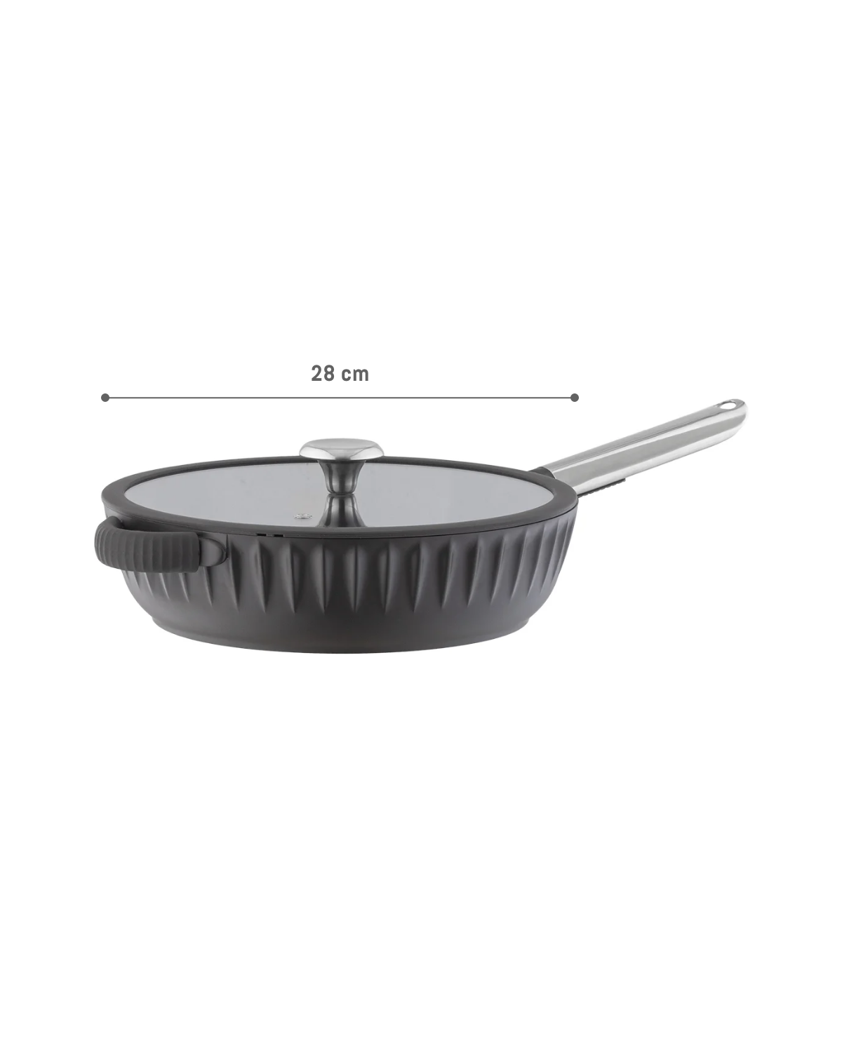 Freya 28 cm Brown Fry Pan Skillet