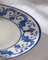 New Bone Porcelain Pasta Plate - Reve Bleu Nuit Design